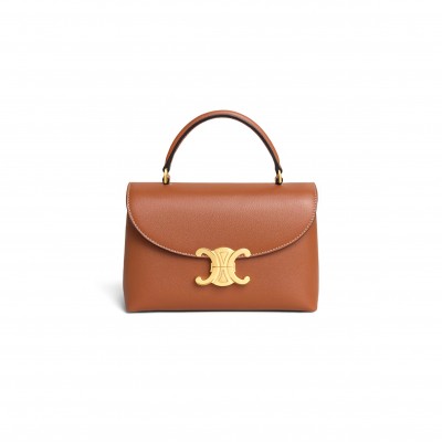 CELINE TEEN NINO BAG IN SUPPLE GRAINED CALFSKIN 118113FXK.04LU (20.5*13*8cm)